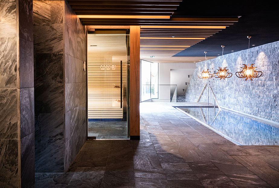 pool and sauna