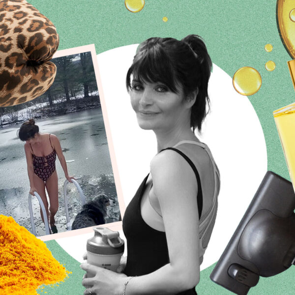 Helena Christensen surrounded her wellness advice