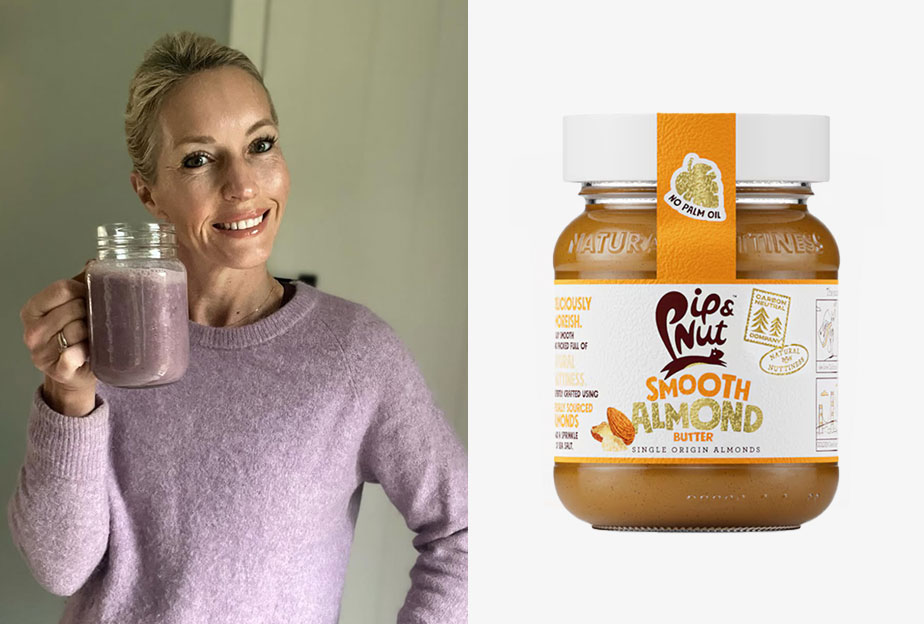 Caroline circuirs and pip and nut almond butter jar
