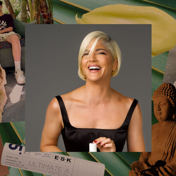 Selma Blair montage of her tips for wellness