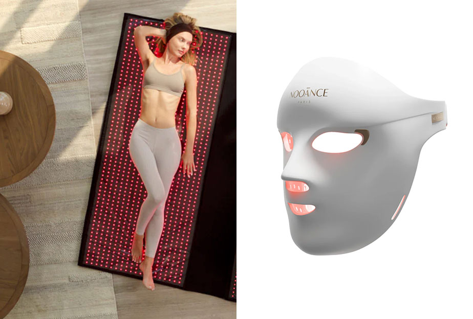 LED mat and mask
