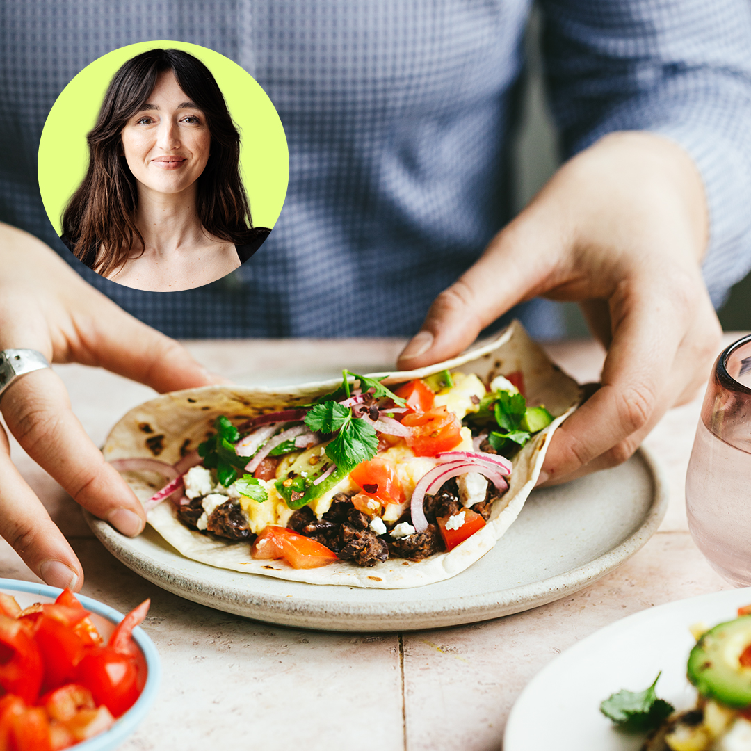 An easy upgrade to your weekend breakfast – make these healthy smoky bean tacos
